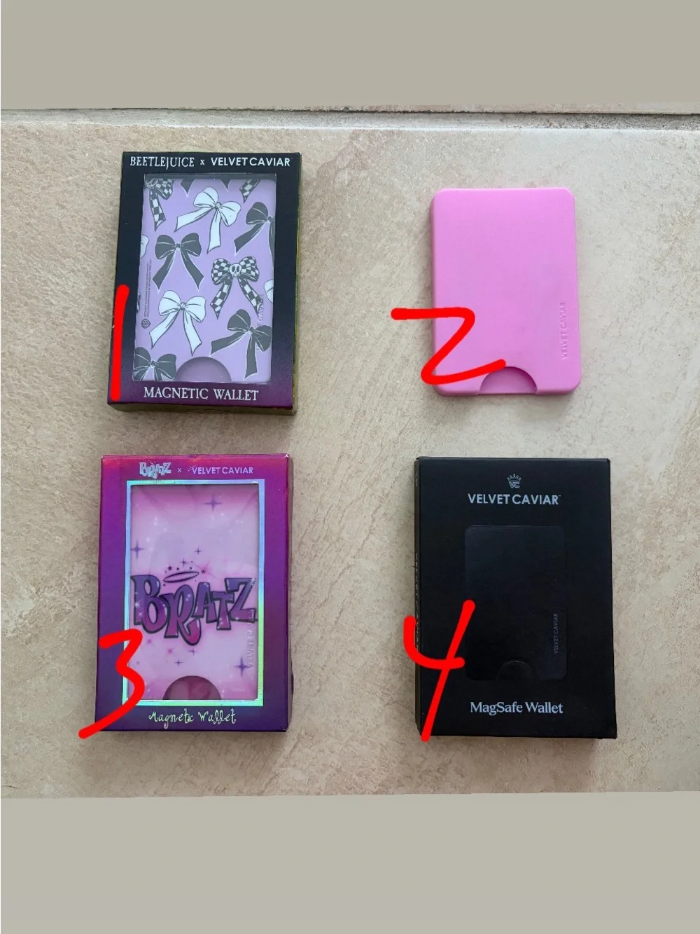 Velvet Caviar Magnetic Wallets